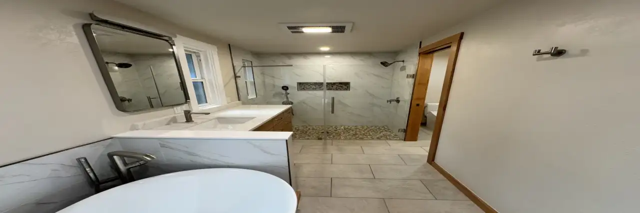 Bathroom remodeling Eugene Oregon by Kingsley Construction